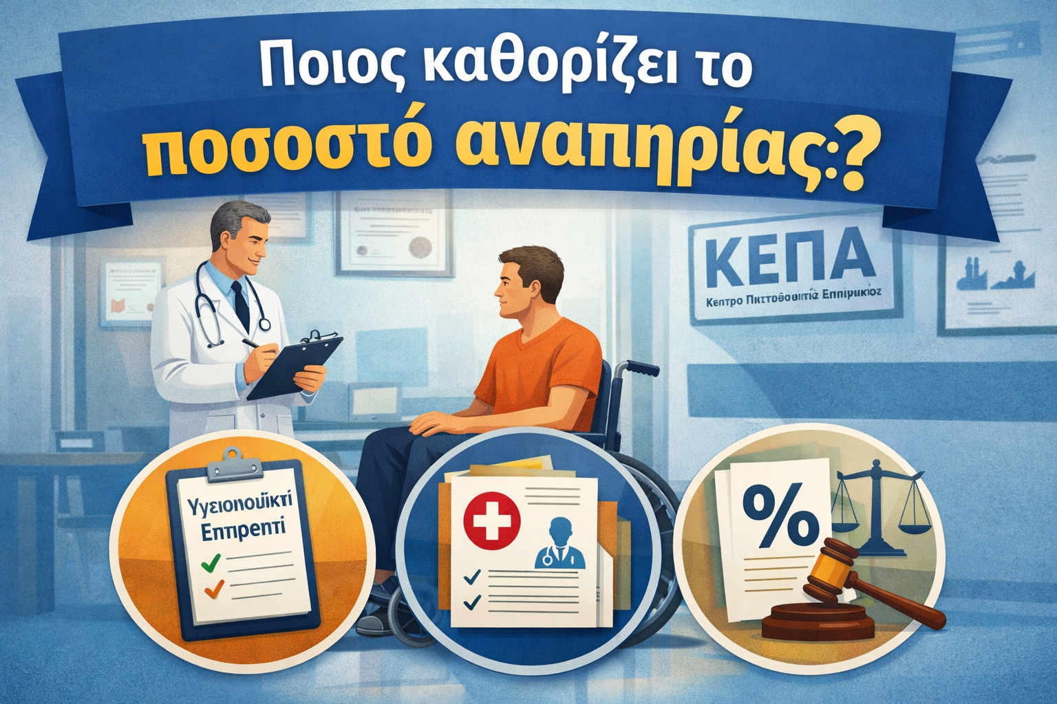 πως βγαίνει το ποσοστό αναπηρίας